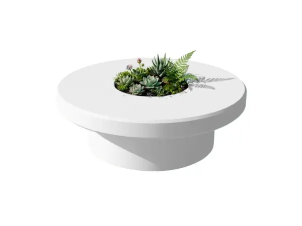 Banco circular jardinera 130